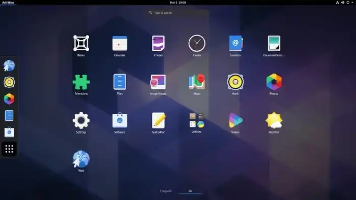 GNOME desktop environment